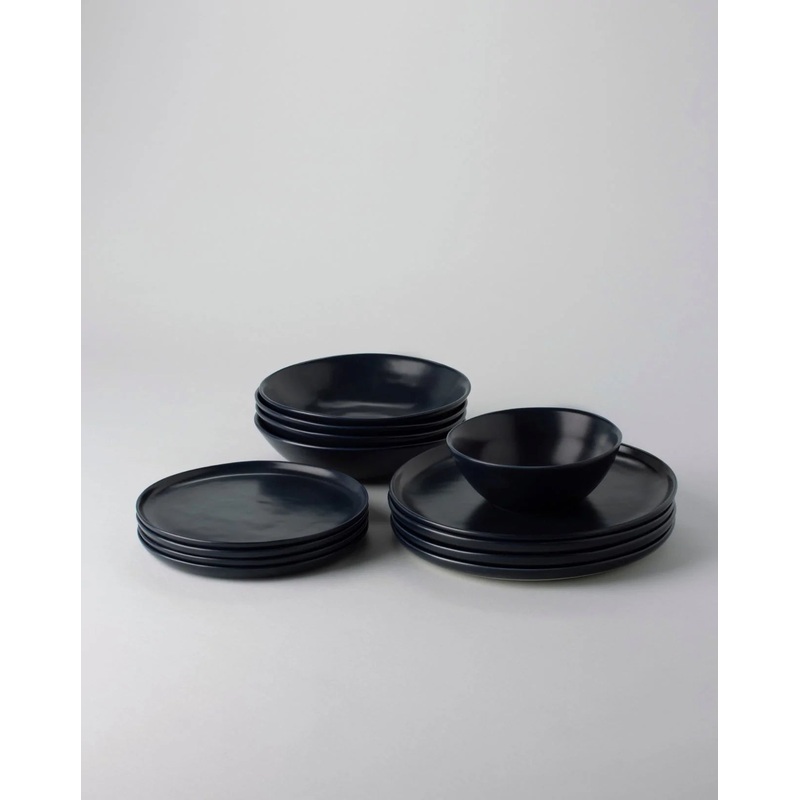 Fable Base Dinnerware Set in Midnight Blue