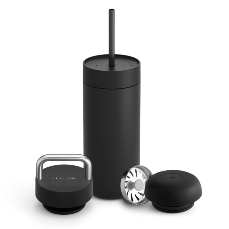Fellow Carter 3-in-1 Lid System Bundle (16oz Move, Carry lid, Cold lid w/ straw)