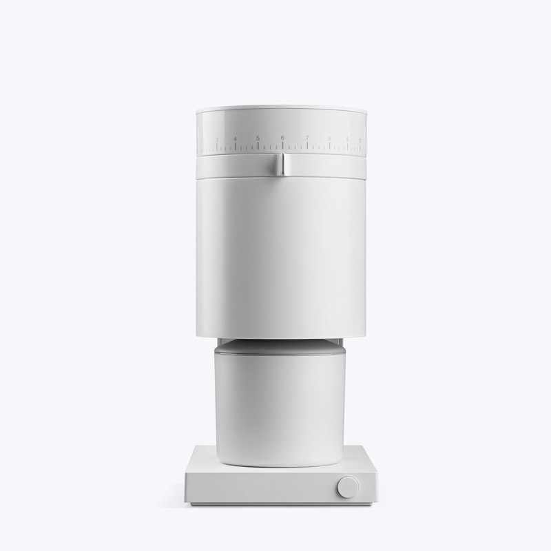 Fellow Opus Conical Burr Grinder in Matte White