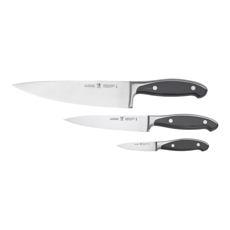 Henckels 3pc Starter Knife Set, Forged Synergy Series