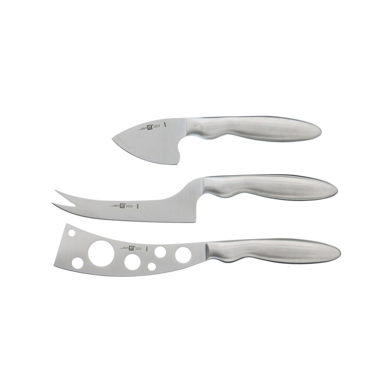 ZWILLING 3pc Stainless Steel Cheese Knife Set