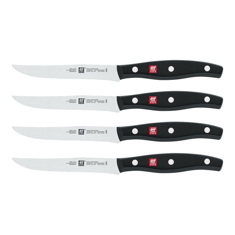 ZWILLING 4pc Steak Knife Set, TWIN Signature Series