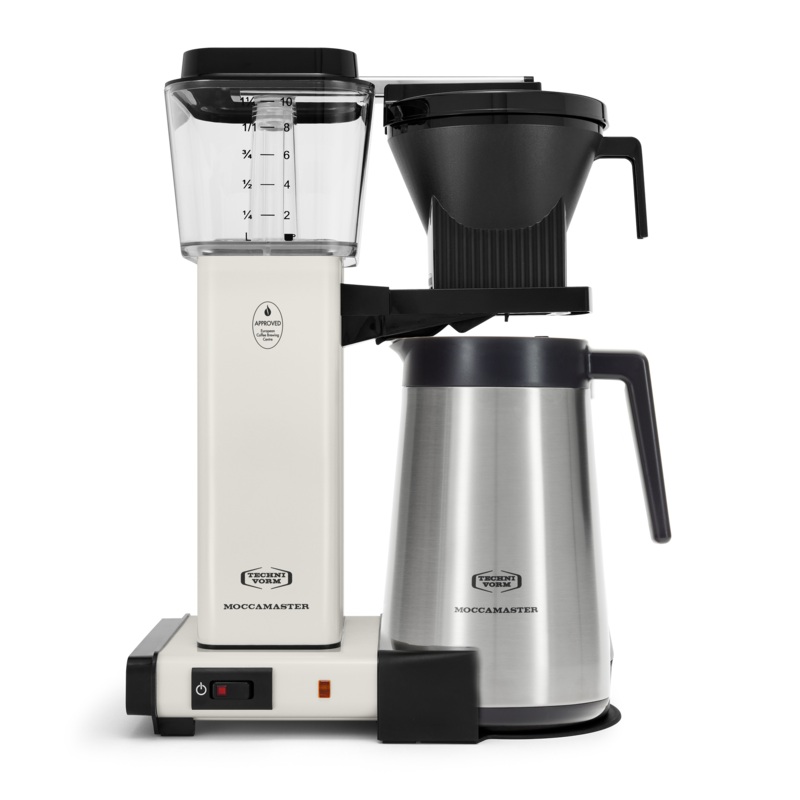 Moccamaster KBGT Coffee Maker in Off-White
