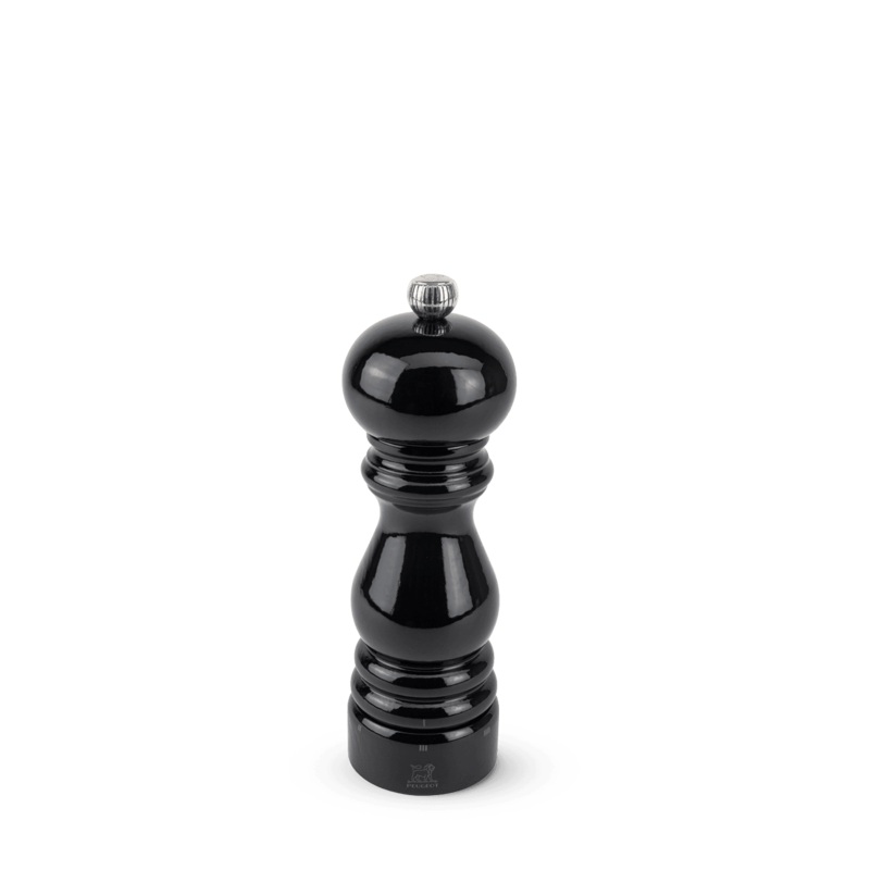 Peugeot Paris u'Select Pepper Mill in Wood Black Lacquered 18 cm - 7in