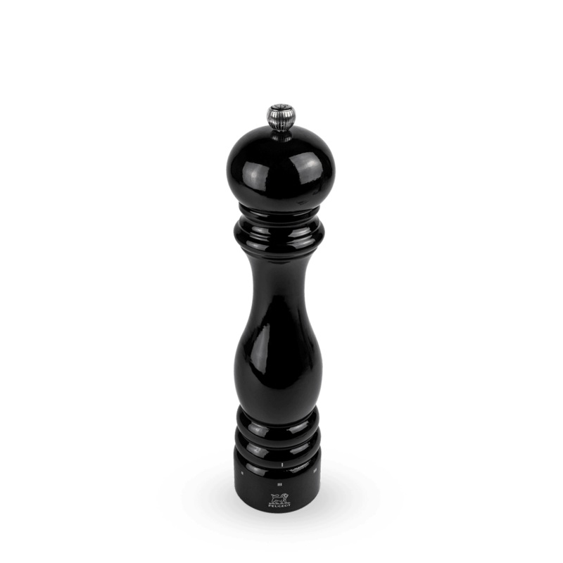 Peugeot Paris u'Select Pepper Mill in Wood Black Lacquered 27 cm - 11in