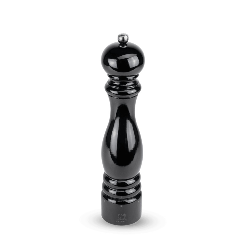 Peugeot Paris u'Select Pepper Mill in Wood Black Lacquered 30 cm - 12in