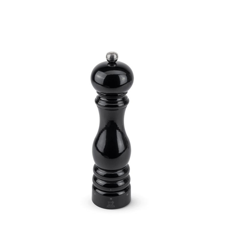 Peugeot Paris u'Select Salt Mill in Wood Salt Black Lacquered 22 cm - 9in