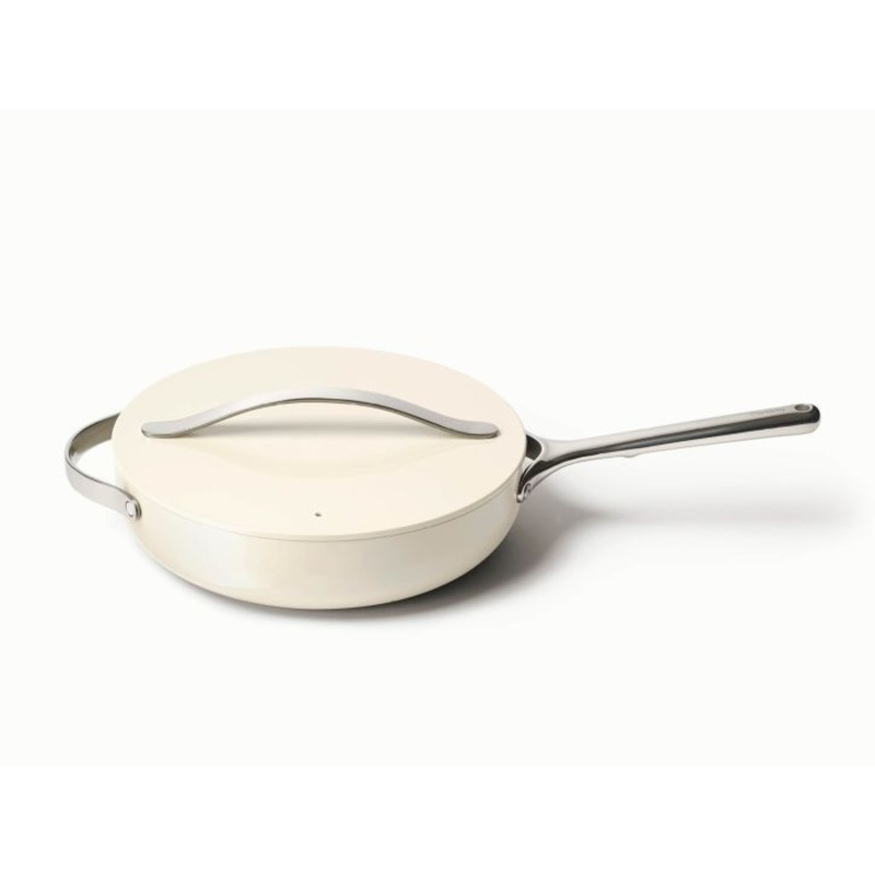 Caraway Saut Pan in Cream