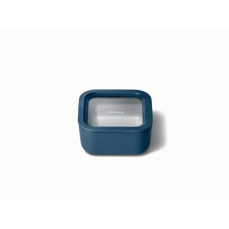 Caraway Small Storage Container in Navy
