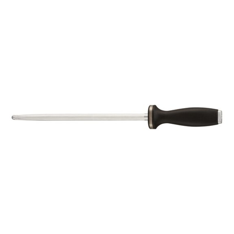 ZWILLING 10" Sharpening Steel with Stainless Steel End Cap, Edge Maintenance Series