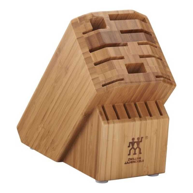 ZWILLING Pro 16 Slot Knife Block in Bamboo, Storage Series