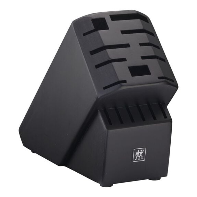 ZWILLING Pro 16 Slot Knife Block in Black Rubberwood, Storage Series