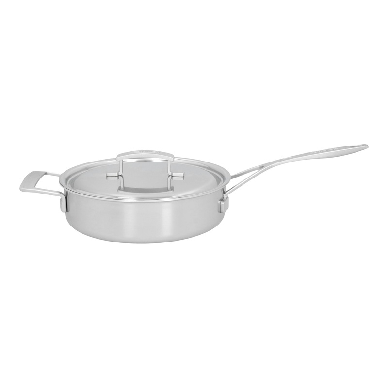 Demeyere 3 Qt. Stainless Steel Saut Pan, Industry Series