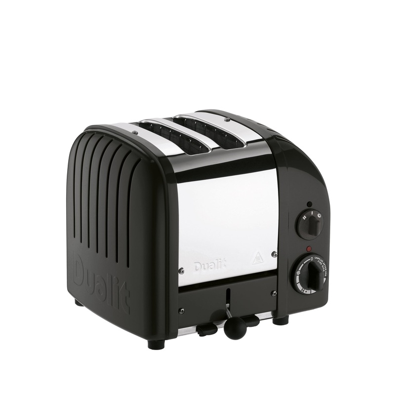 Dualit New Generation Classic 2-Slice Toaster in Matte Black