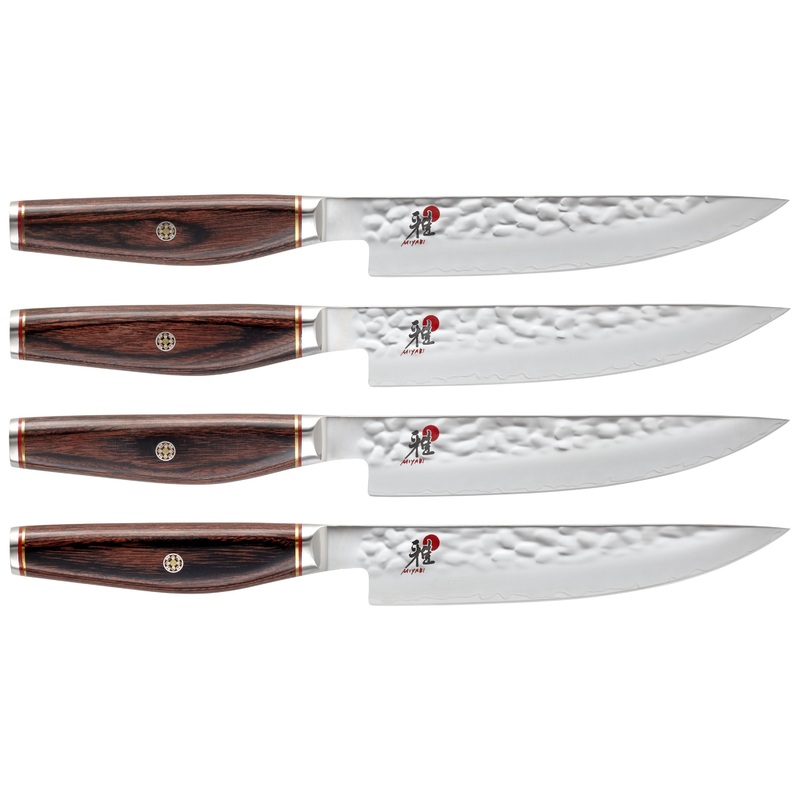 Miyabi 4pc Steak Knife Set, 6000MCT - Artisan Series