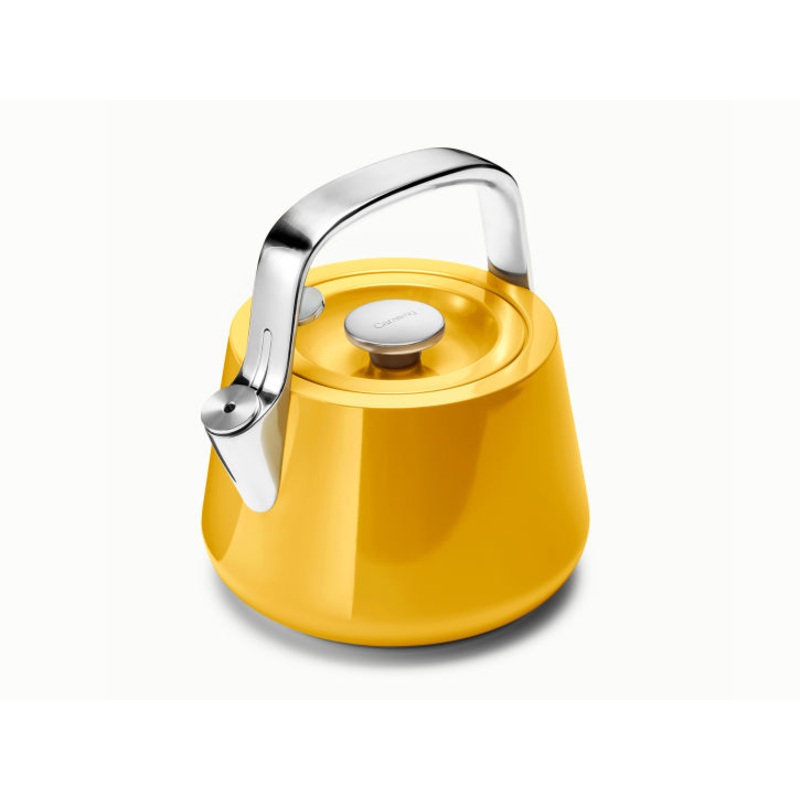 Caraway Whistling Tea Kettle in Marigold