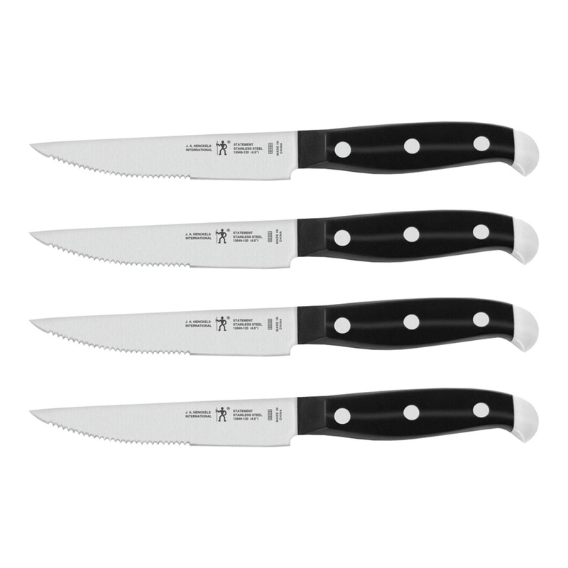Henckels 4pc Steak Knife Set, Statement Series