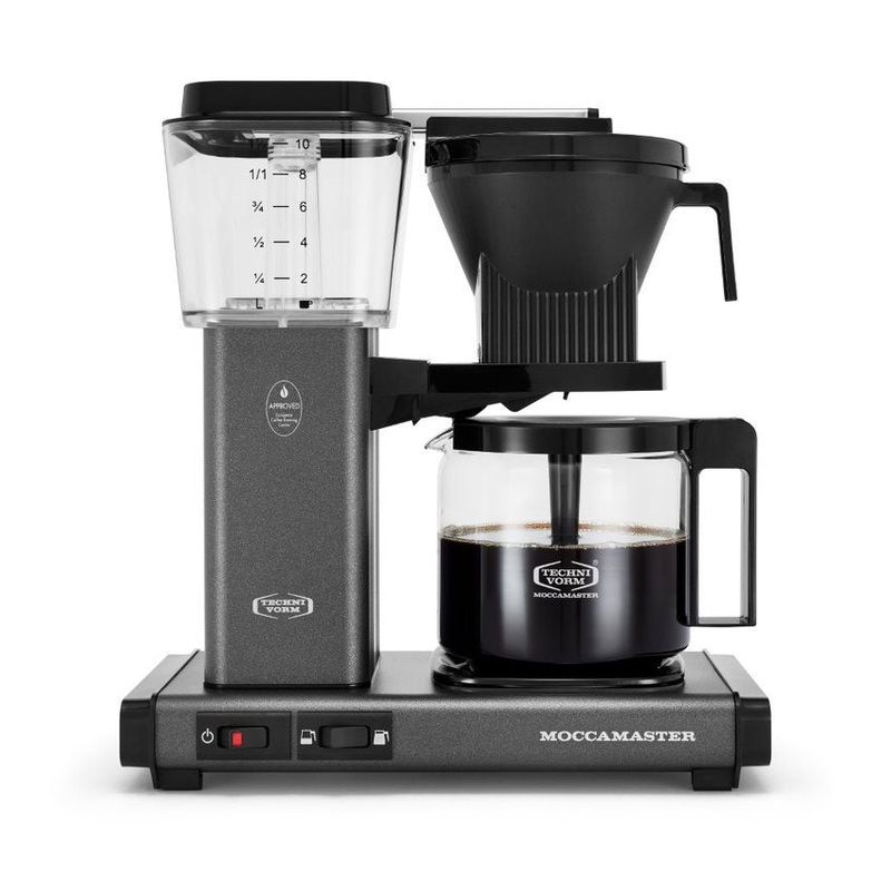 Moccamaster KBGV Select 10-Cup Coffee Maker in Stone Grey