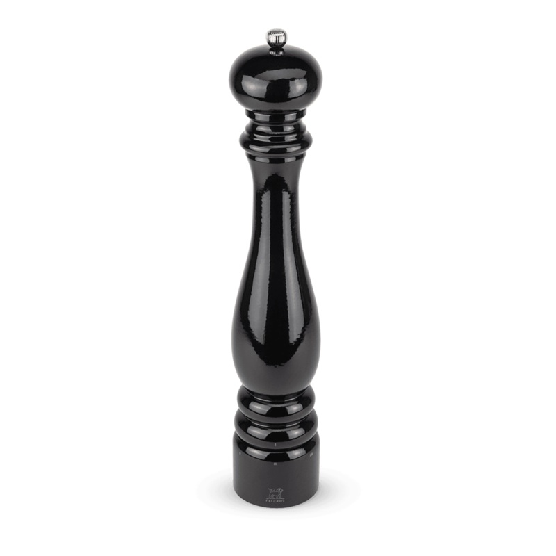 Peugeot Paris u'Select Pepper Mill in Wood Black Lacquered 40cm - 16 in