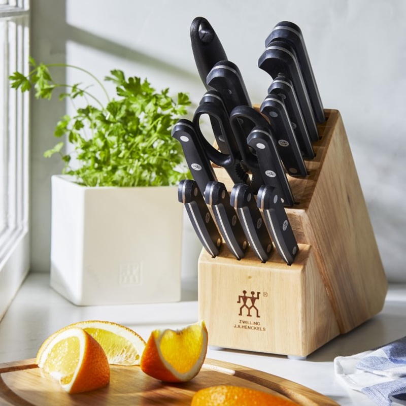 ZWILLING 14pc Knife Block Set, Gourmet Series