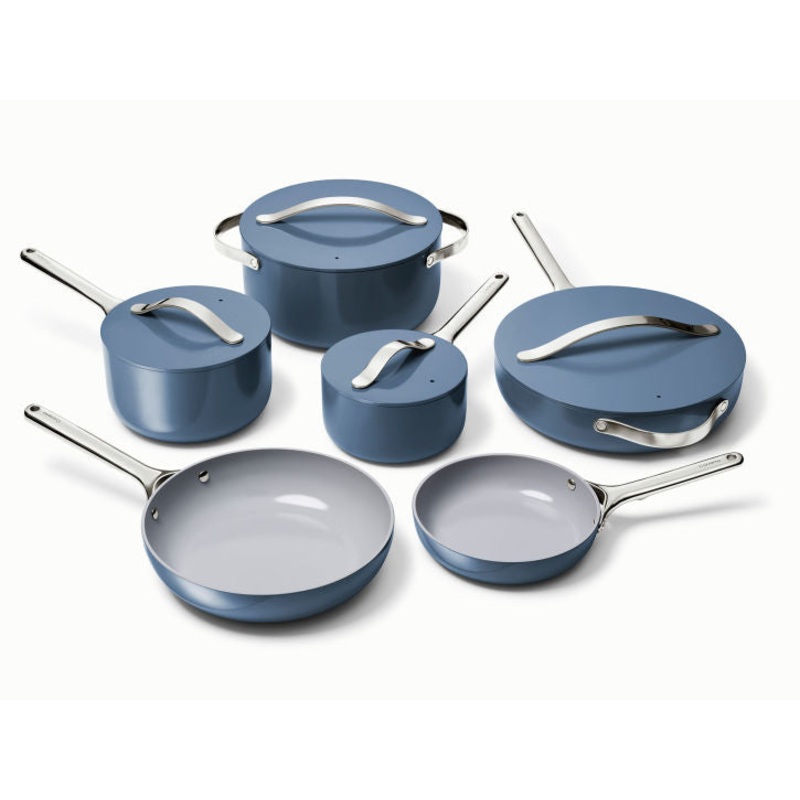 Caraway Deluxe Cookware Set in Navy
