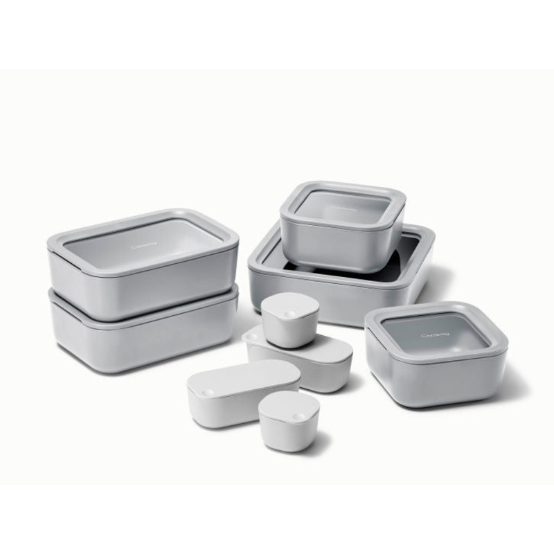 Caraway Food Storage Set in Gray