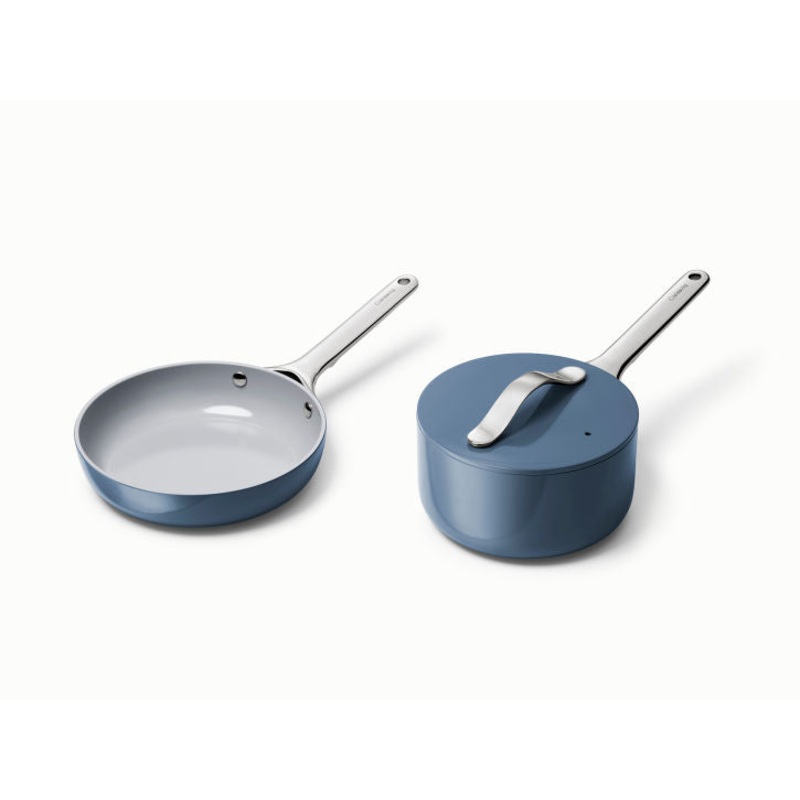 Caraway Mini Duo Cookware Set in Navy