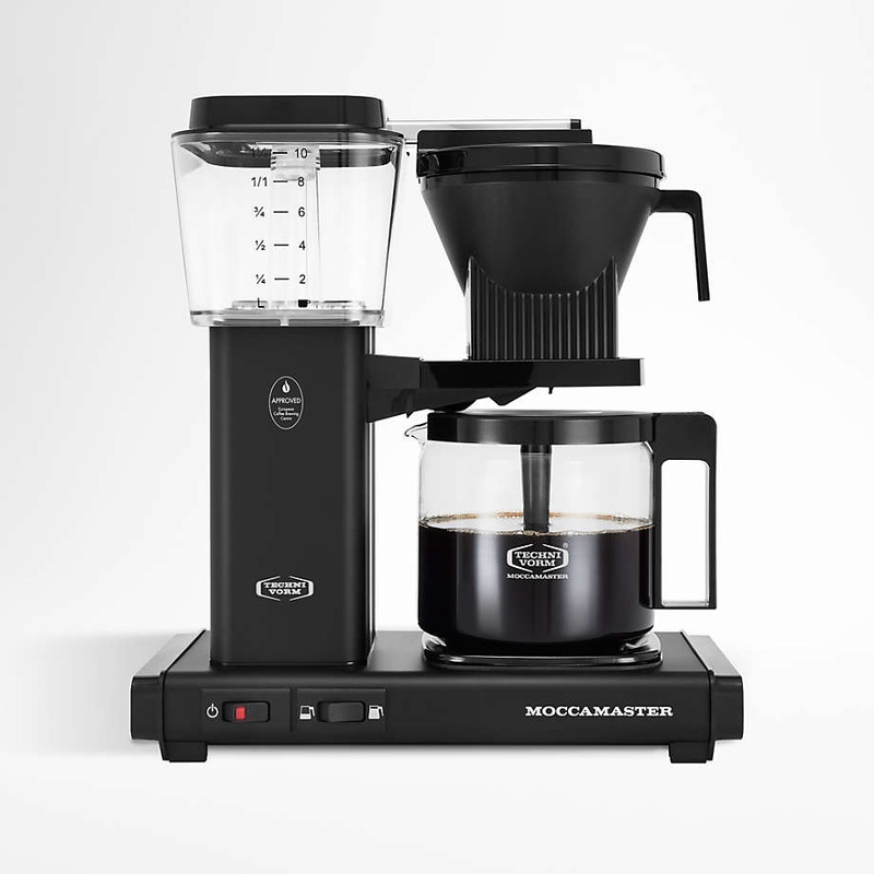 Moccamaster KBGV Select 10-Cup Coffee Maker in Matte Black