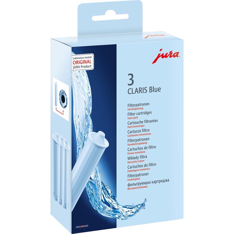 Jura Claris Blue Filter Cartridge - 3 Pack JU71312