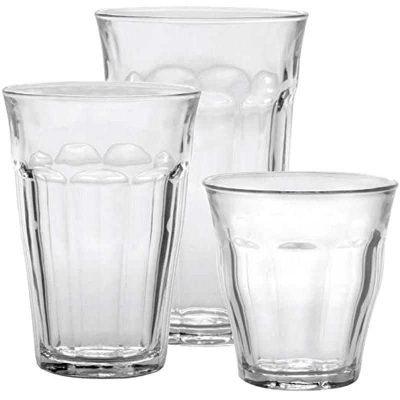 Duralex Le Picardie Clear Tumbler - Various Sizes - Set of 4