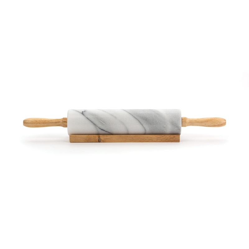 Endurance White Marble Rolling Pin