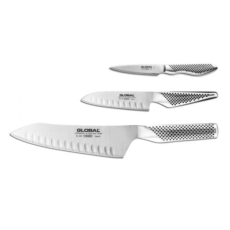 Global 3-Piece Knife Set (G-83, GS-90, GS-38)
