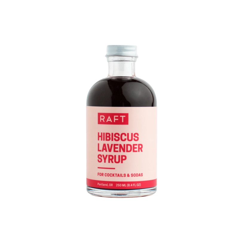 Raft Hibiscus Lavender Syrup