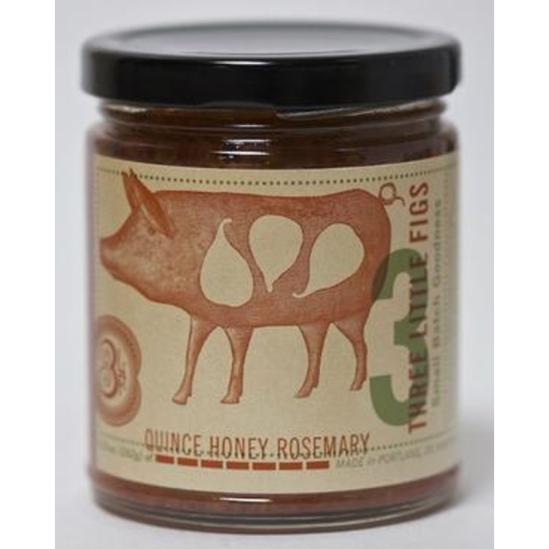 Three Little Figs Quince Rosemary Jam