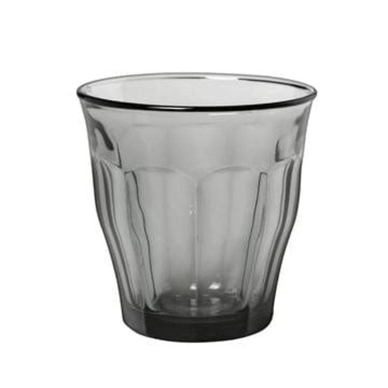 Duralex Le Picardie Clear Glass Gris Tumbler - 8.75 oz.