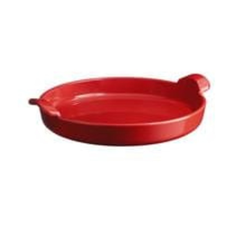 Emile Flame Deep Dish Pizza Pan, Burgundy