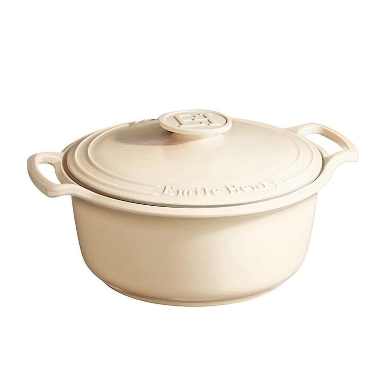 Emile Sublime Dutch Oven/Stewpot, 6 Qt., Creme