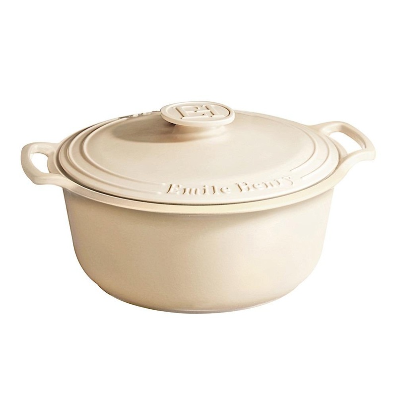 Emile Sublime Dutch Oven/Stewpot 7.5 Qt., Creme