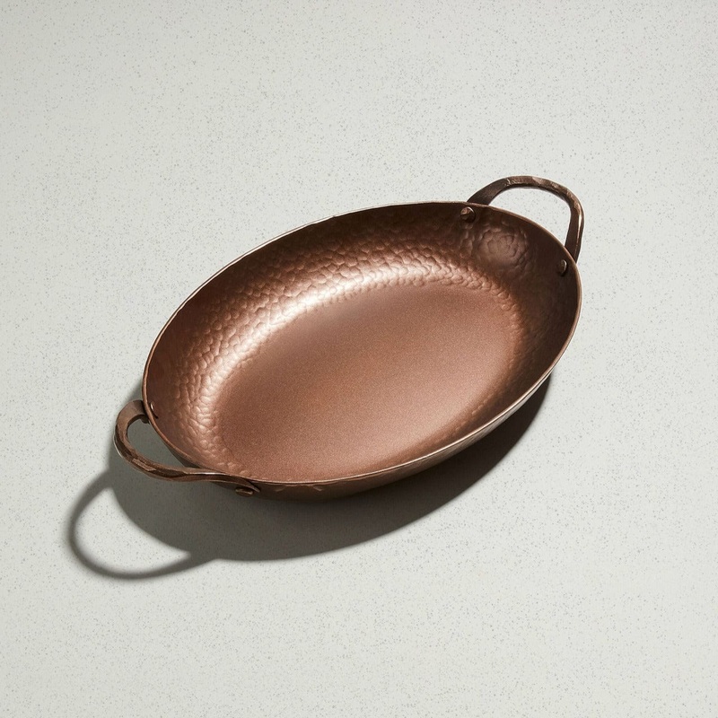 Smithey Carbon Steel Farmhouse Oval Roaster - Made in USA