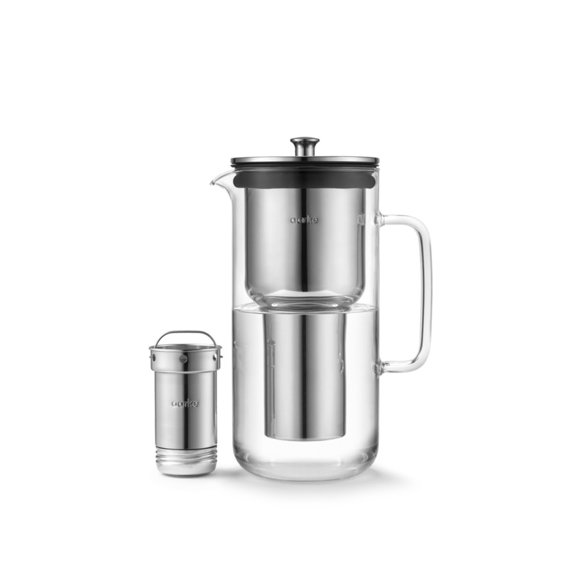 Aarke Purifier - Glass Water Pitcher Filter