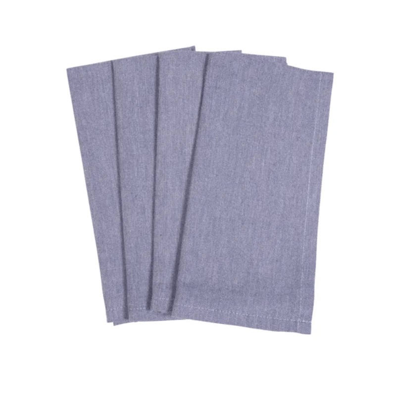 KAF Chambray Napkin - Navy Set of 4