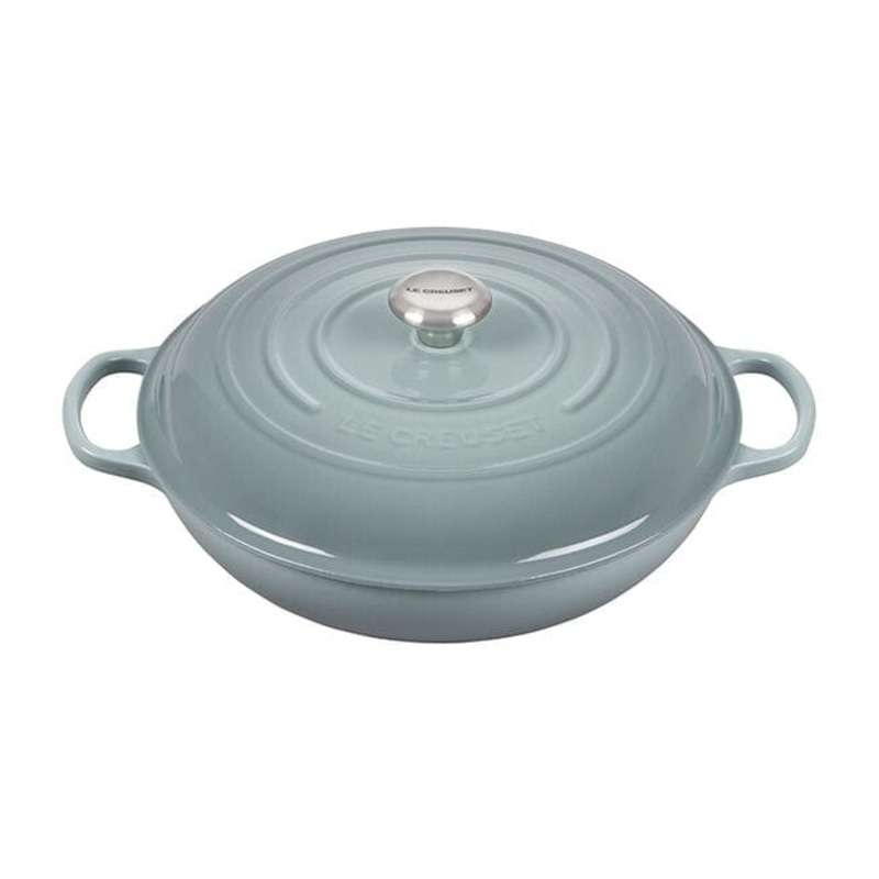 Le Creuset Braiser 5qt Sea Salt