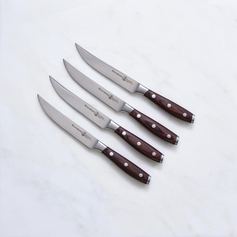 Messermeister Avanta Fine Edge Steak Knife Set, 4 Pc
