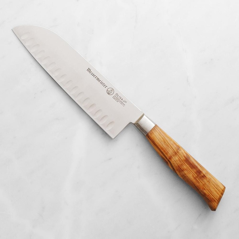 Messermeister Oliva Santoku, 7"