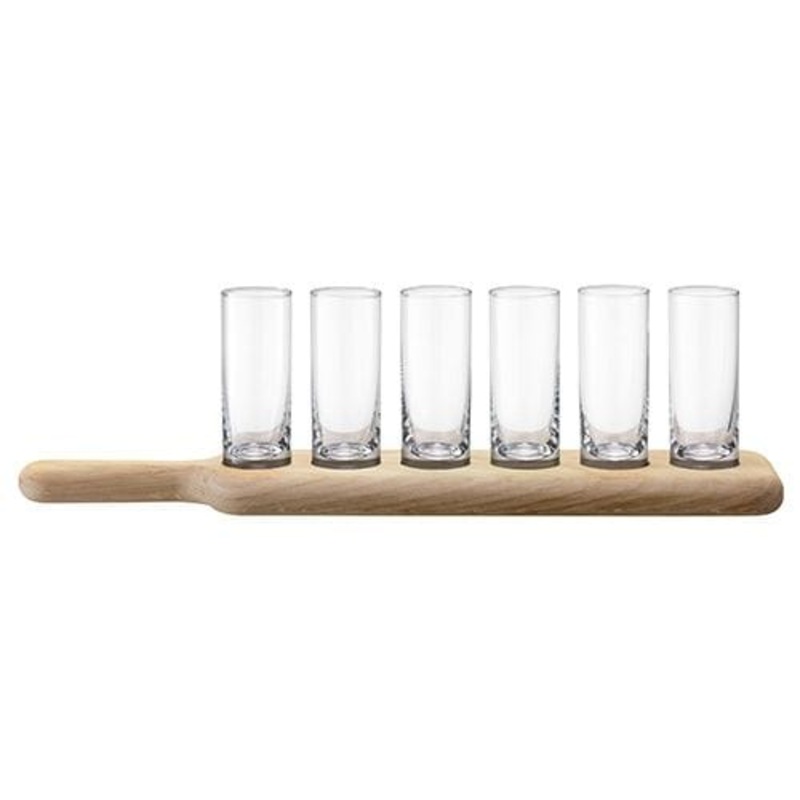 Paddle Vodka Set & Oak Paddle