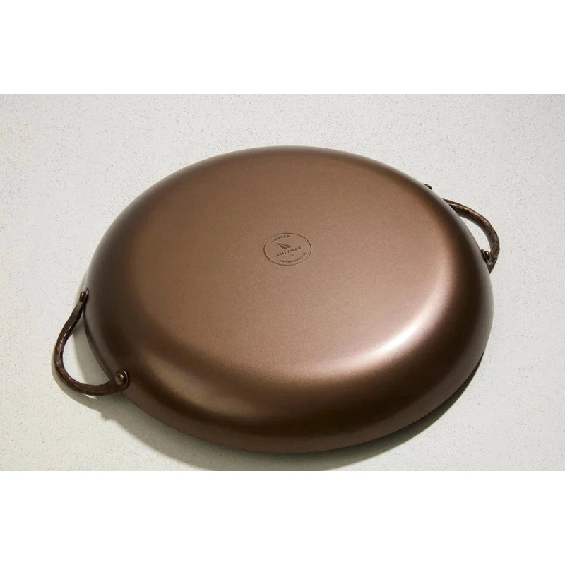 Smithey Carbon Steel Paella Pan - Made in USA