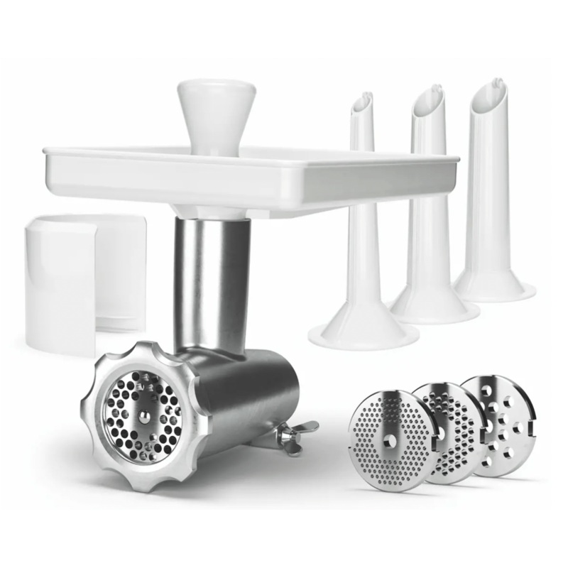Ankarsrum Meat Mincer Hunter Package - Original Assistent Stand Mixer Meat Grinder Attachment Set for Making Sausage and More - Made in Sweden