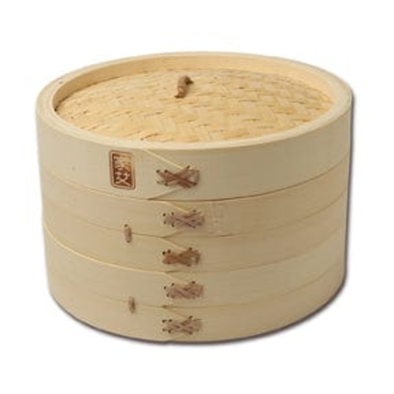 Joyce Chen 3 Piece Bamboo Steamer