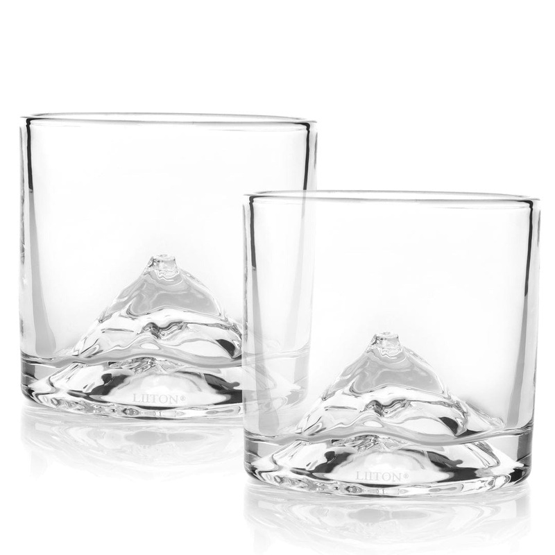 Liiton Fuji Whiskey Glasses Set of 2