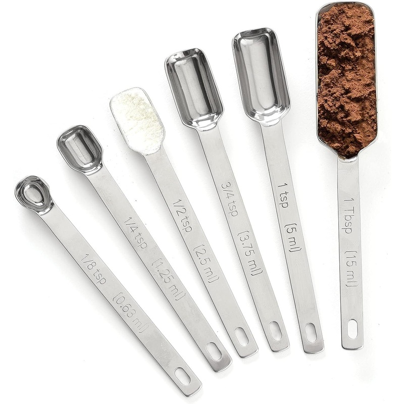 Norpro Stainless Steel Measuring Spoons - Set of 6